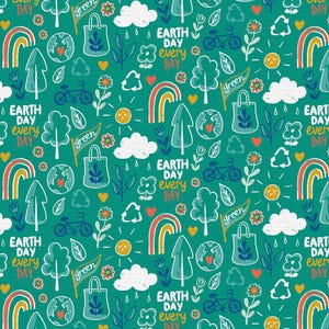 Protect Our Planet by Allison Cole - Paintbrush Studio Fabrics - Soft Cotton Fabric 12022441
