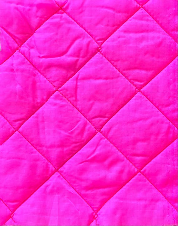 Quilted Rip Stop Fabric by the yard - Super Soft