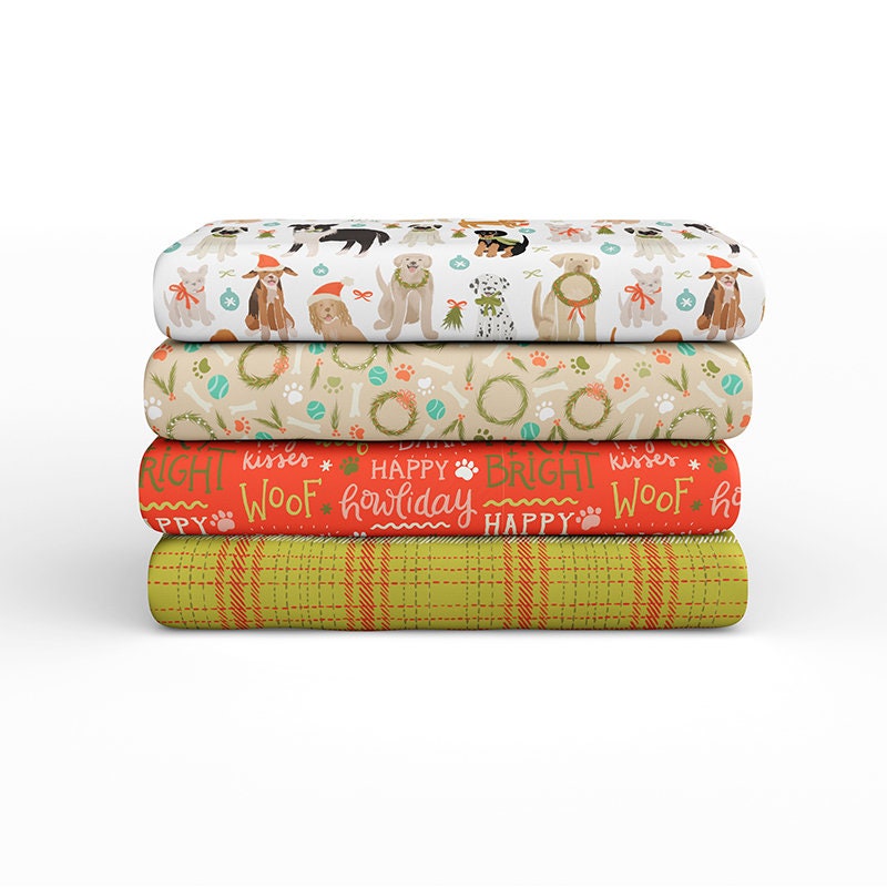 Dog Christmas – Jubilant Fabric