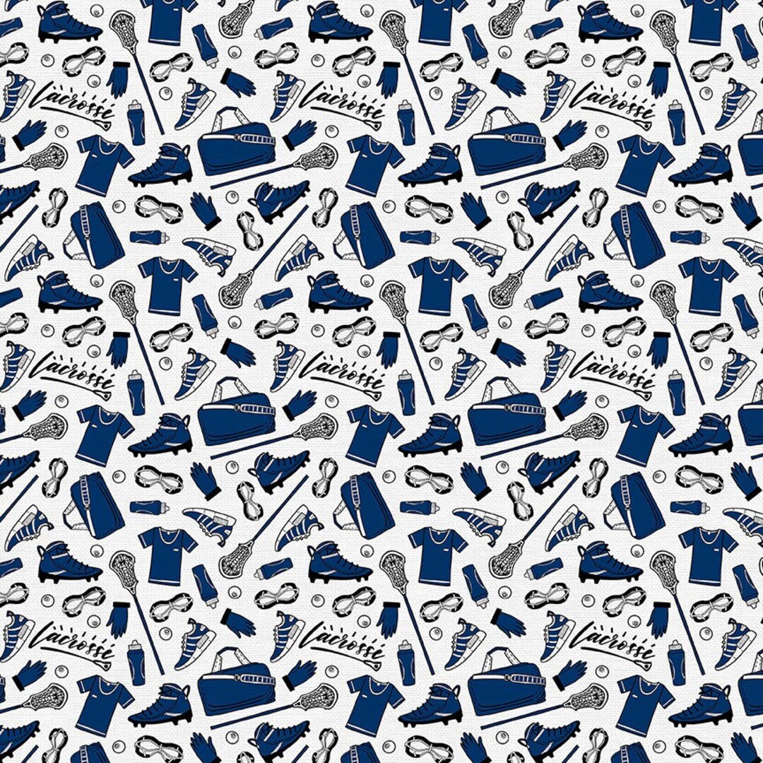 Super Sports lacrosse by PBS Fabrics Paintbrush Studio Fabrics Quilting