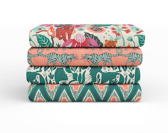 Belize by Lauren Lesley Studio - Natural Organic Canvas - Paintbrush Studio Fabrics