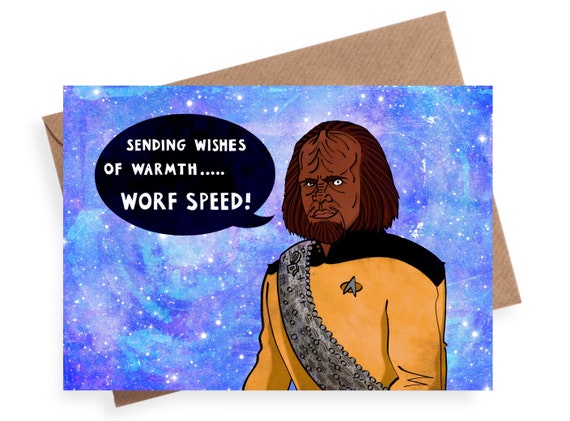 star trek father's day card
