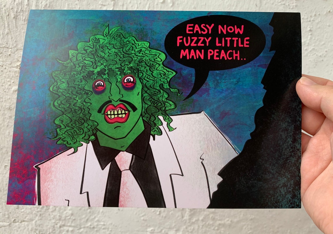 Old Gregg Mighty Boosh Greeting Card Birthday Blank Etsy