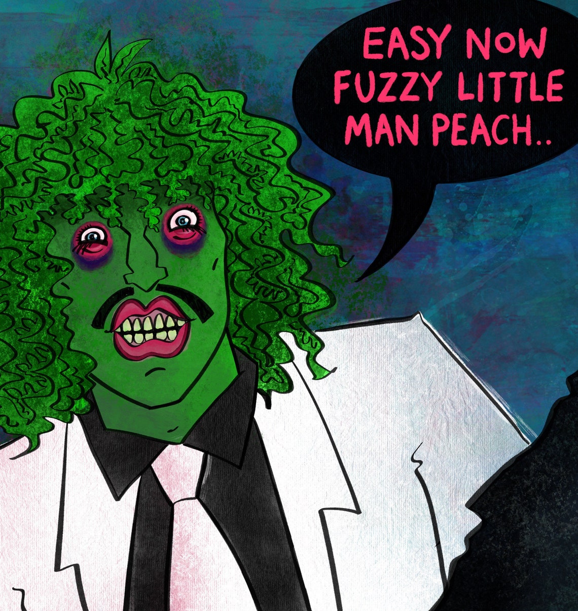 Old Gregg Mighty Boosh Greeting Card Birthday Blank Etsy