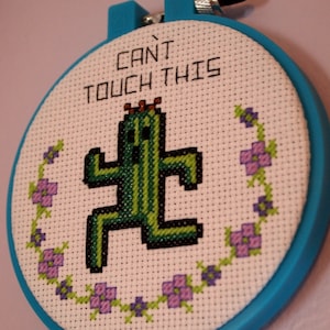 Final Fantasy Cactuar Cross-stitch Pattern