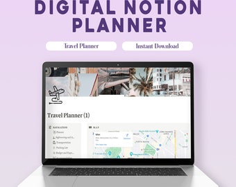 Travel Notion Planner