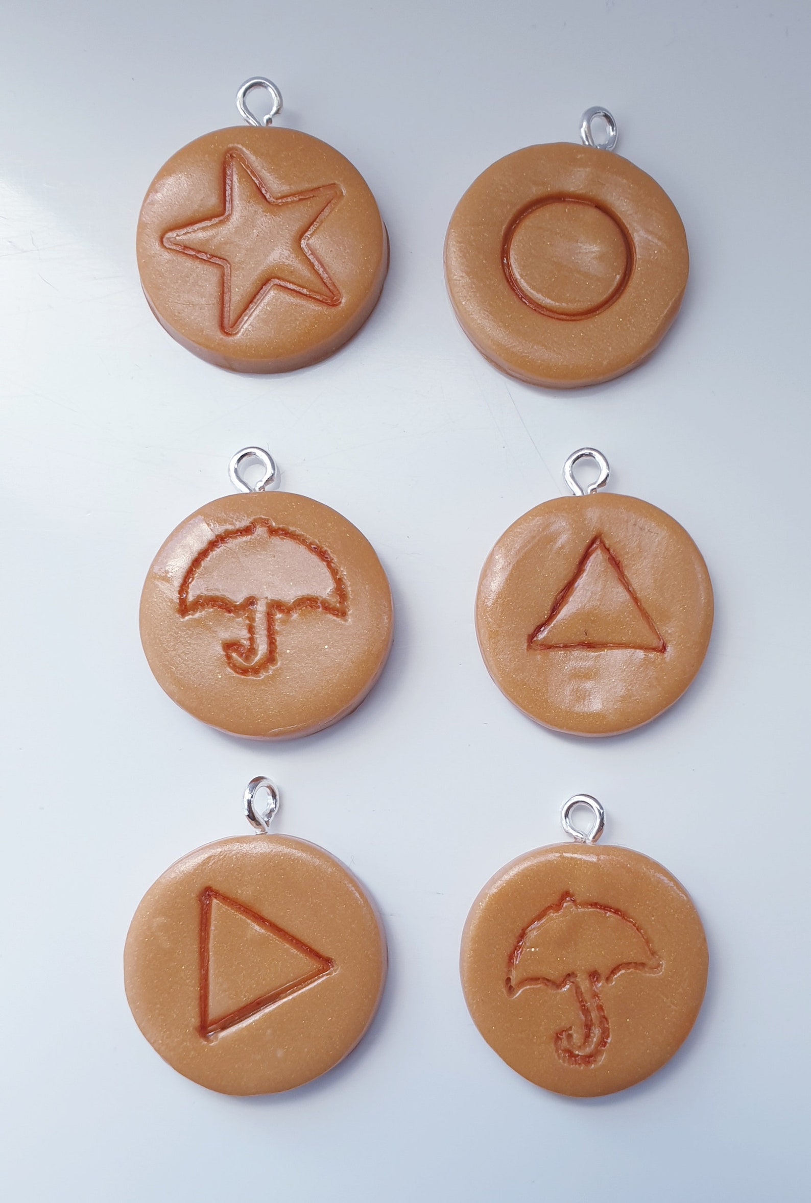 Squid Game Inspired Dalgona Toffee Cookie Biscuit. Etsy