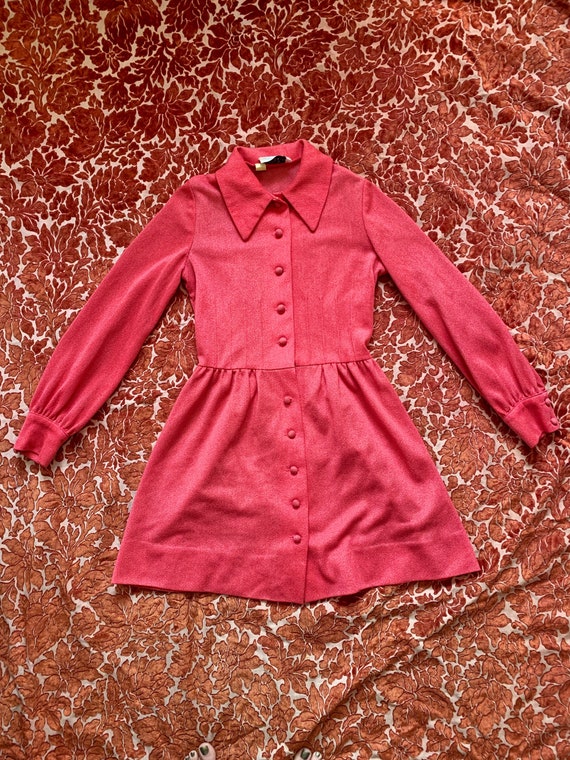 60s Pink Minidress