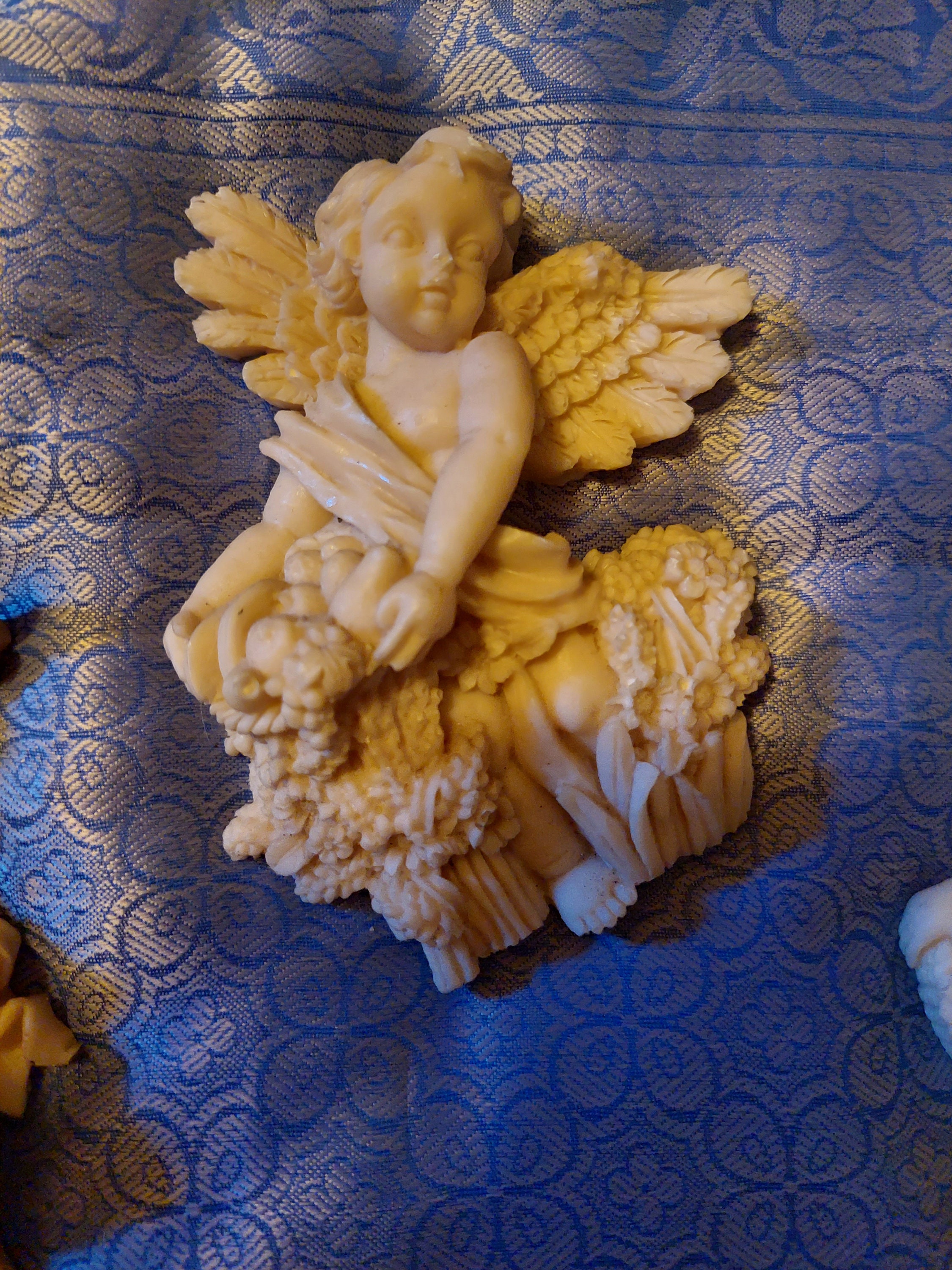 Vintage Cherub Wall Hanging Figurines 3 Pc. Set Etsy