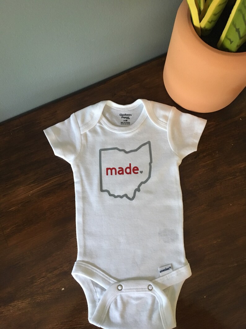 Ohio onesie