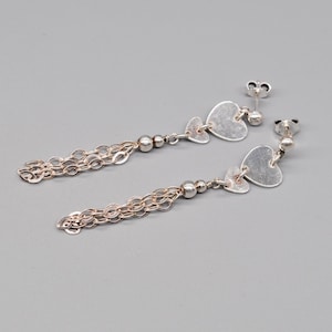 Vintage 925 Sterling Silver Stud Earrings.