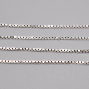 Vintage Short 835 Silver Necklace Chain. Length 38 cm / 14.9 inch.