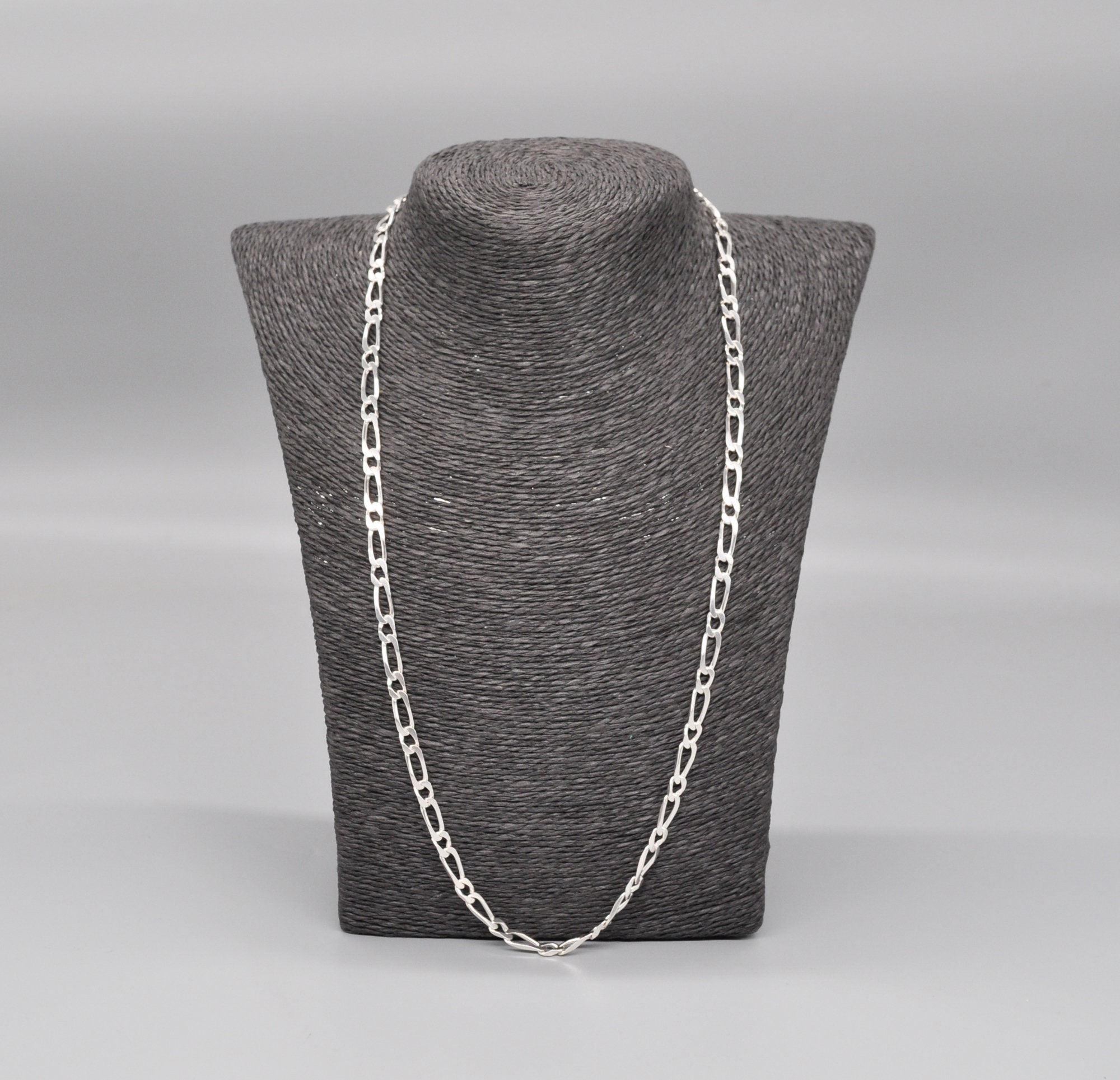 Vintage 925 Sterling Silver Necklace Chain. Length 59 Cm / 23.2 Inch. - Etsy Vintage 925 Sterling Silver Necklace Chain. Length 59 Cm / 23.2 Inch. - Etsy
