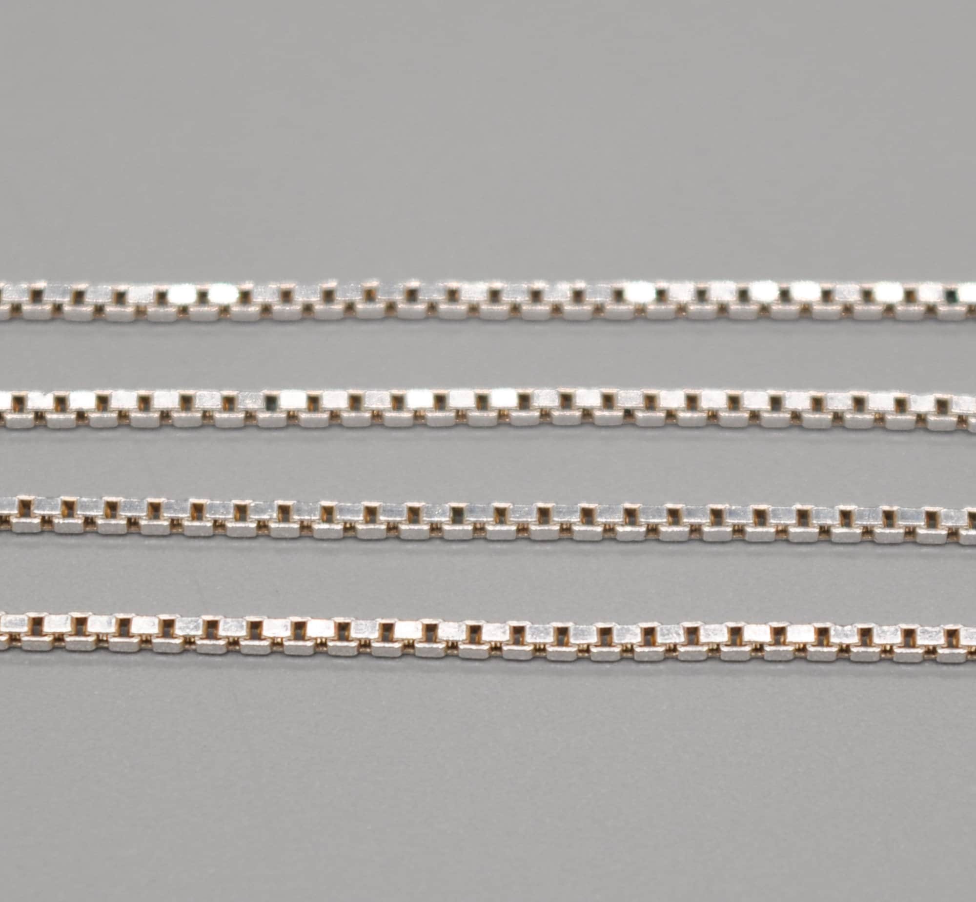 Chaîne filigrane argent vintage - L'Atelier de Noé