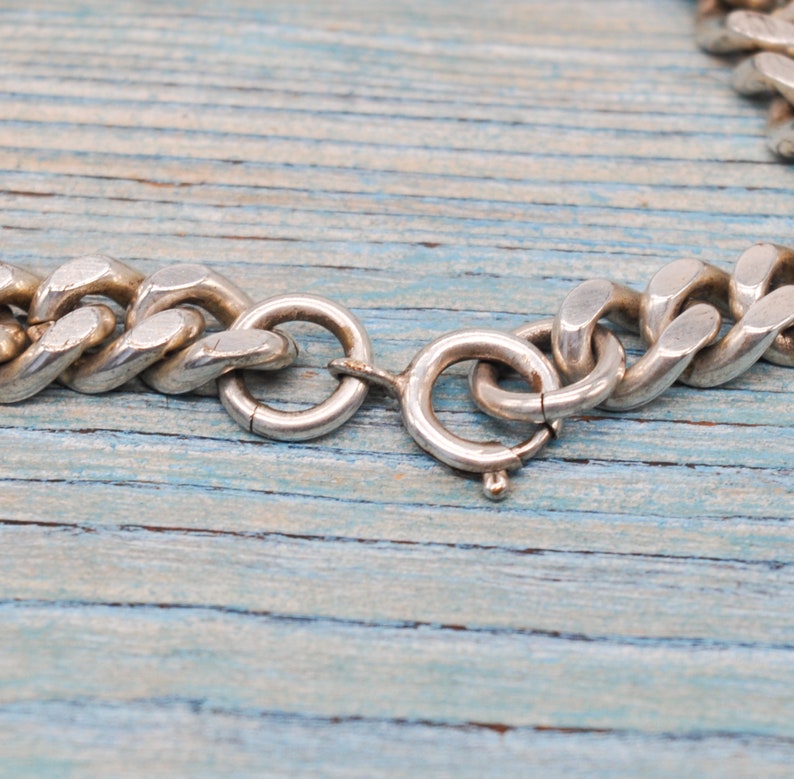 Vintage ALPACCA Silver Male Bracelet.
