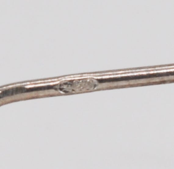 Vintage 830 Solid Silver Dangle Earrings. - image 4