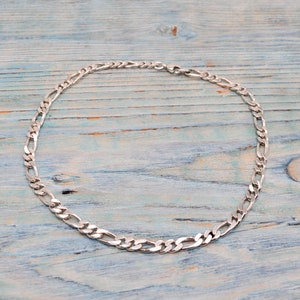 Vintage 925 Sterling Silver Necklace Chain. Length: 39 cm / 15.3 inch