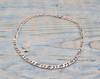 Vintage 925 Sterling Silver Necklace Chain. Length: 39 cm / 15.3 inch
