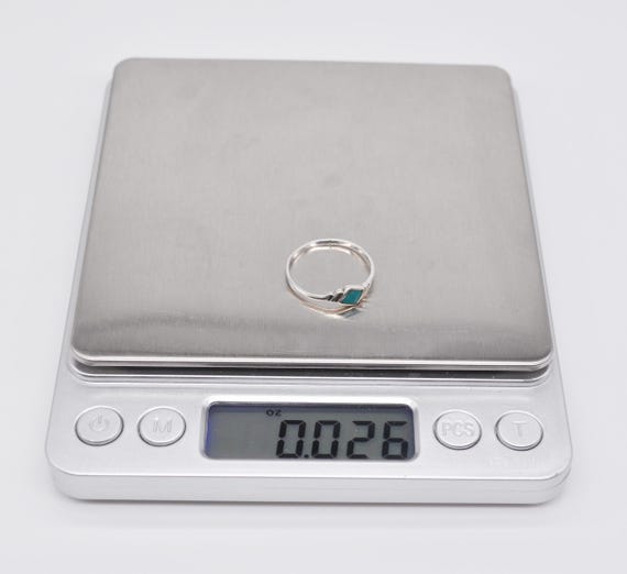 Vintage Tiny 835 Solid Silver Ring. - image 7