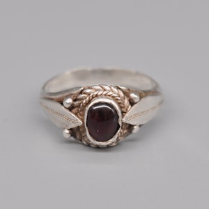 Vintage 925 sterling zilveren ring. Maat 16 3/4 mm US 6 3/4 afbeelding 2