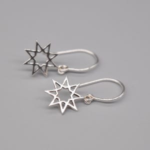 Vintage 925 Sterling Silver Dangle Earrings.