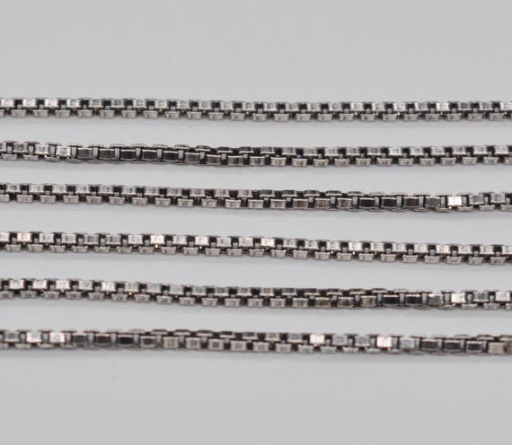 Vintage Dutch 835 Solid Silver Octagonal Box Chai… - image 1