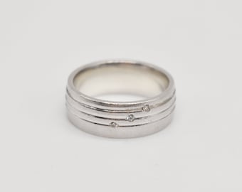 Vintage 925 Sterling Silver Statement Ring. Size 16.5 Mm US