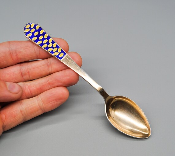 希少品 旧ソビエト連邦　銀製 ティースプーン4点 916 SILVER 希少品 旧ソビエト連邦銀製 ティースプーン4点 916 SILVER