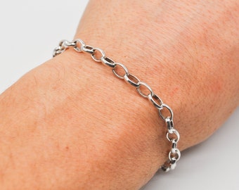 Giorgio Martello Vintage 925 Sterling Silver Charm Bracelet. Without Charms.