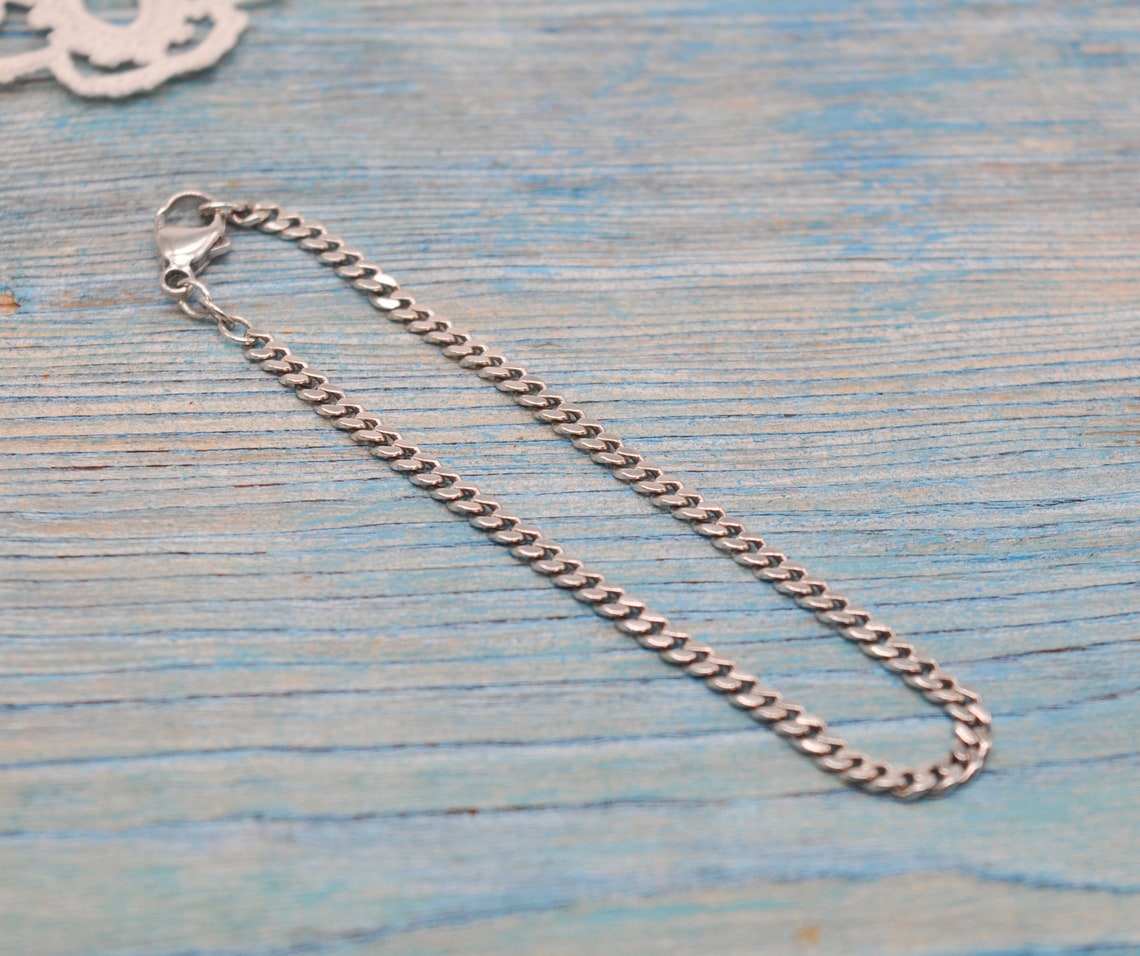 Binder FBM German 925 Sterling Silver Chain Bracelet. Etsy