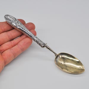 Antique 875 Solid Silver Handle Spoon.