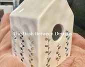 Rae Dunn inspired Vines Birdhouse DECAL