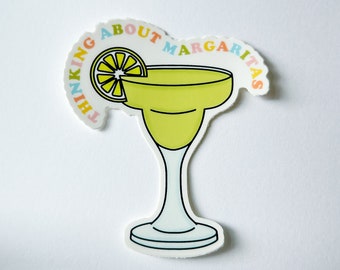 Sticker en vinyle Thinking About Margaritas