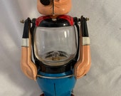 1950s POPEYE Linemar Marx Lantern C-9 in Original Box Tin Litho