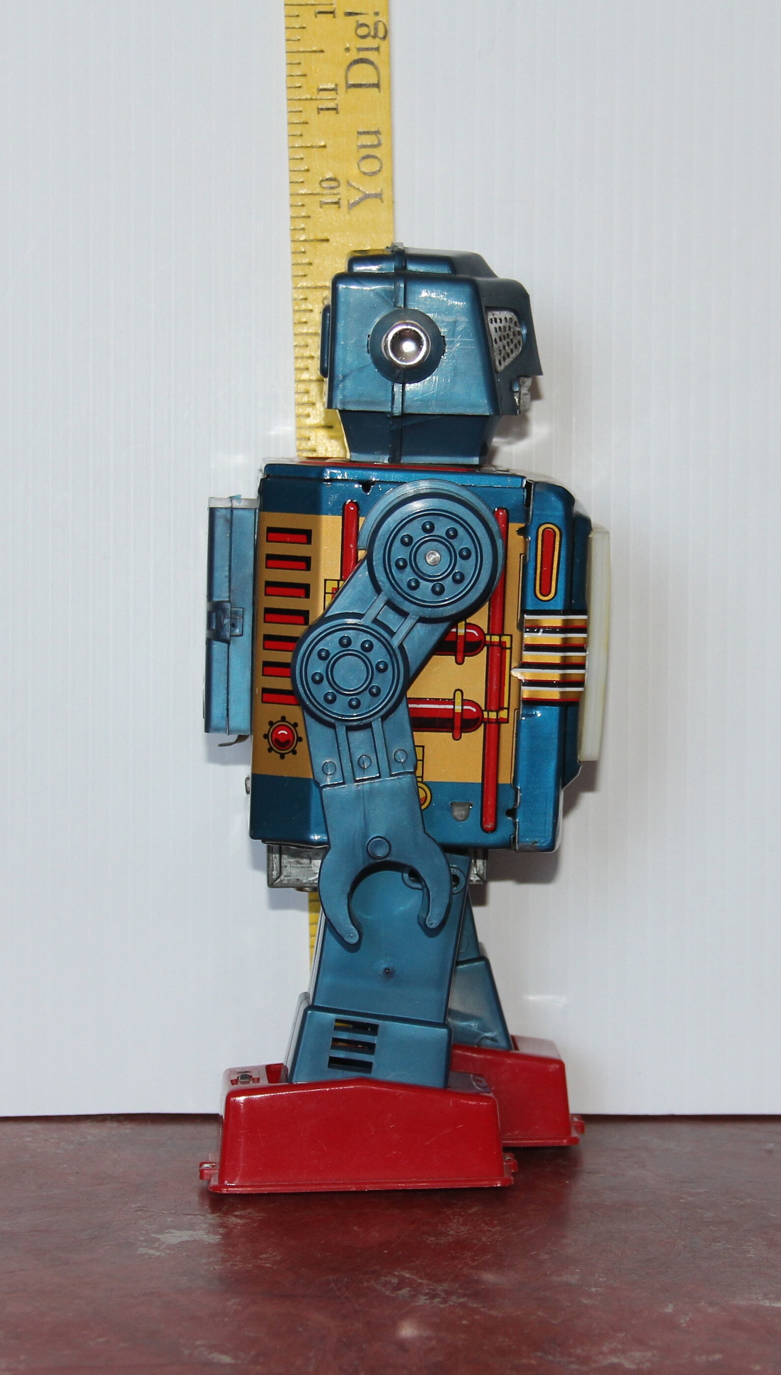 Vintage Tin Toy Robot in Original Box Etsy