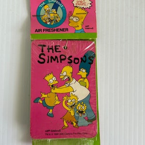 NOS The Simpsons Air Freshener