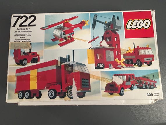 Vintage Lego Set 722 in Original Box - Etsy