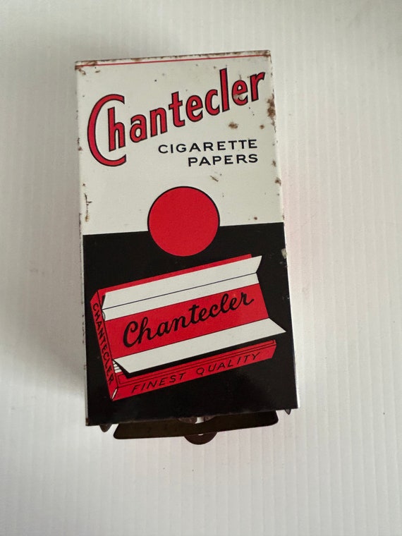 Chantecler Cigarette Papers Dispenser Tin