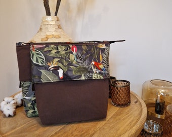 The Needleworkers Slider Bag - Jungle Jam - MEDIUM