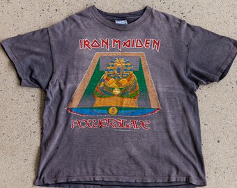 T-Shirt # Xl Black Unisex # Powerslave Mummy: Iron Maiden