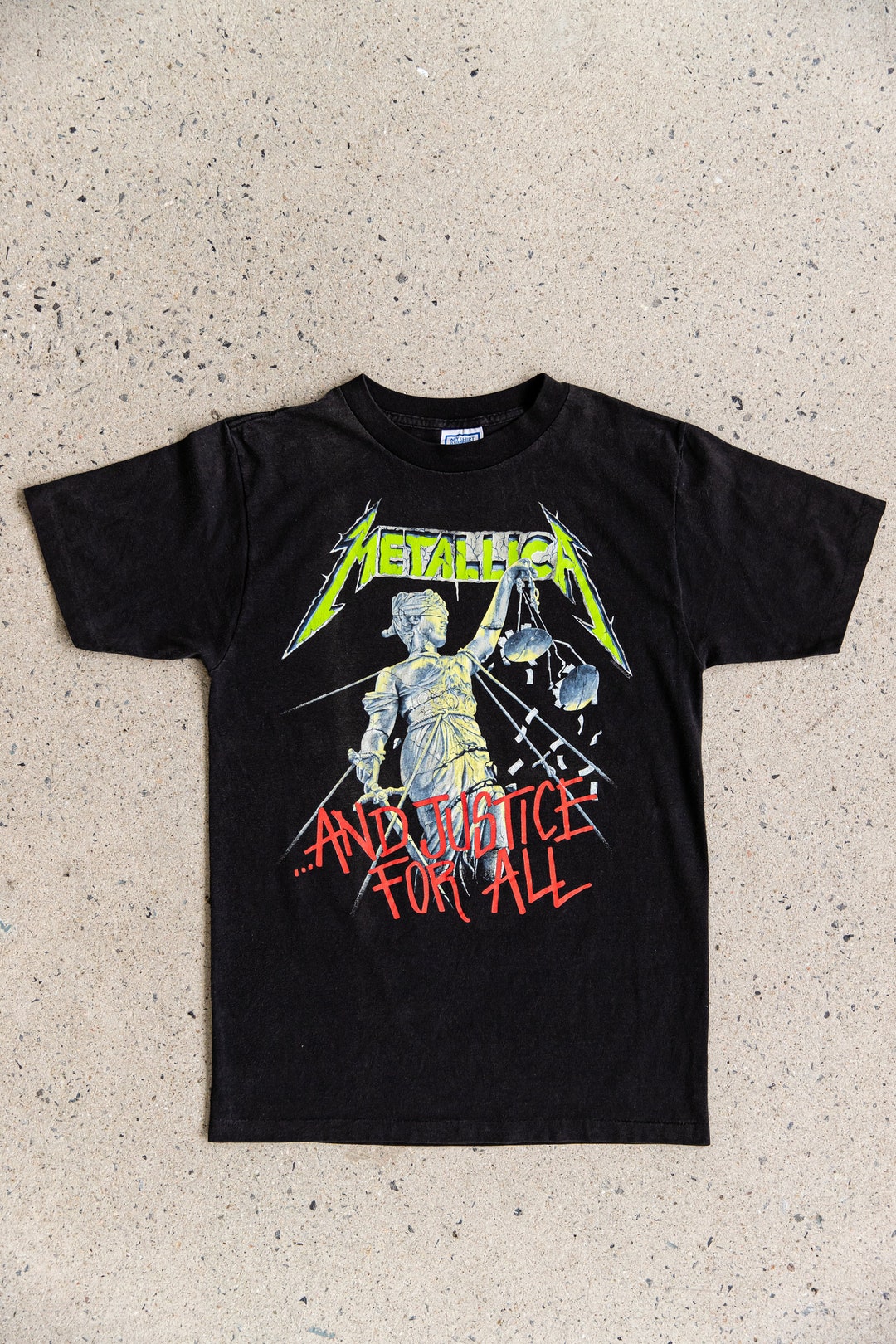 Metallica And Justice For All 90s Tシャツ
