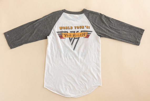 Van halen baseball tee 2025