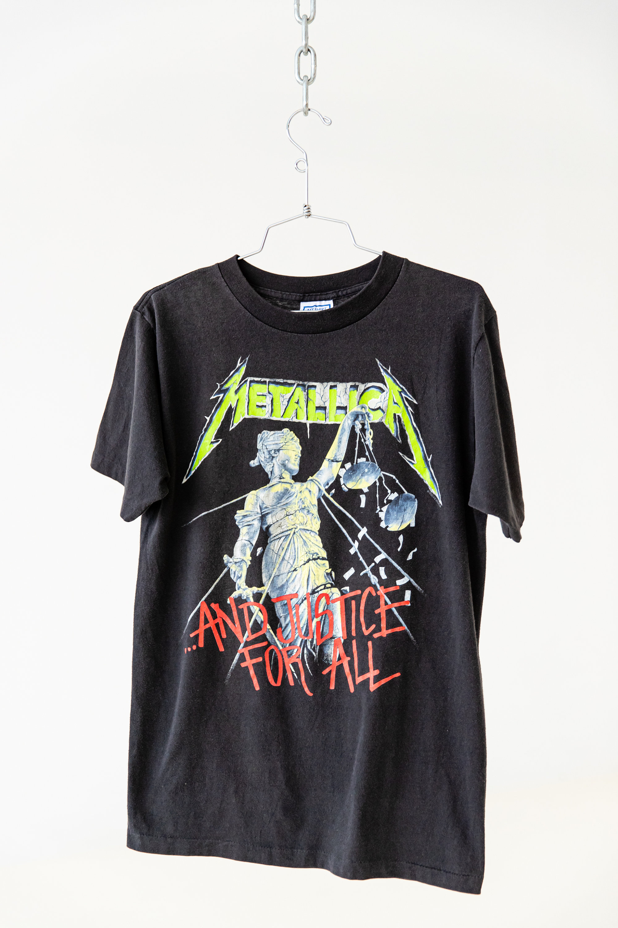 【80s】METALLICA AND JUSTICE FOR ALL T VTG