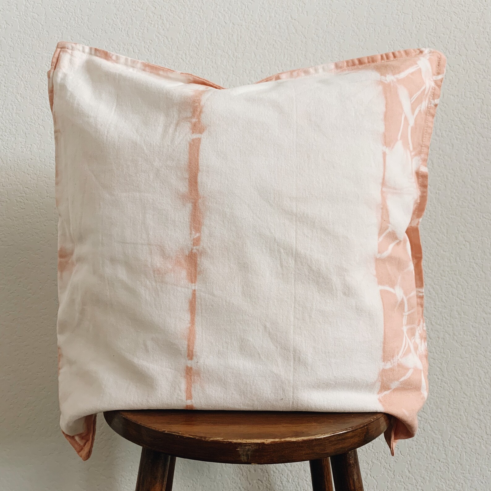Handdyed Shibori Pillow Cover Etsy