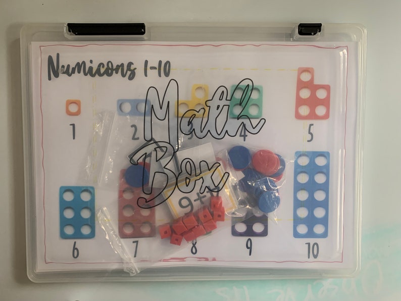 Maths Box, Numeracy, Numicon, Addition, 10 Frame, 5 Frame, Halving ...
