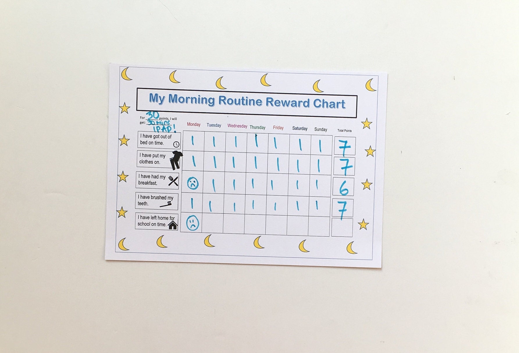 Morning Routine Eyfs My Morning Routine, Digital Download, Beahviour Management, Routines ...
