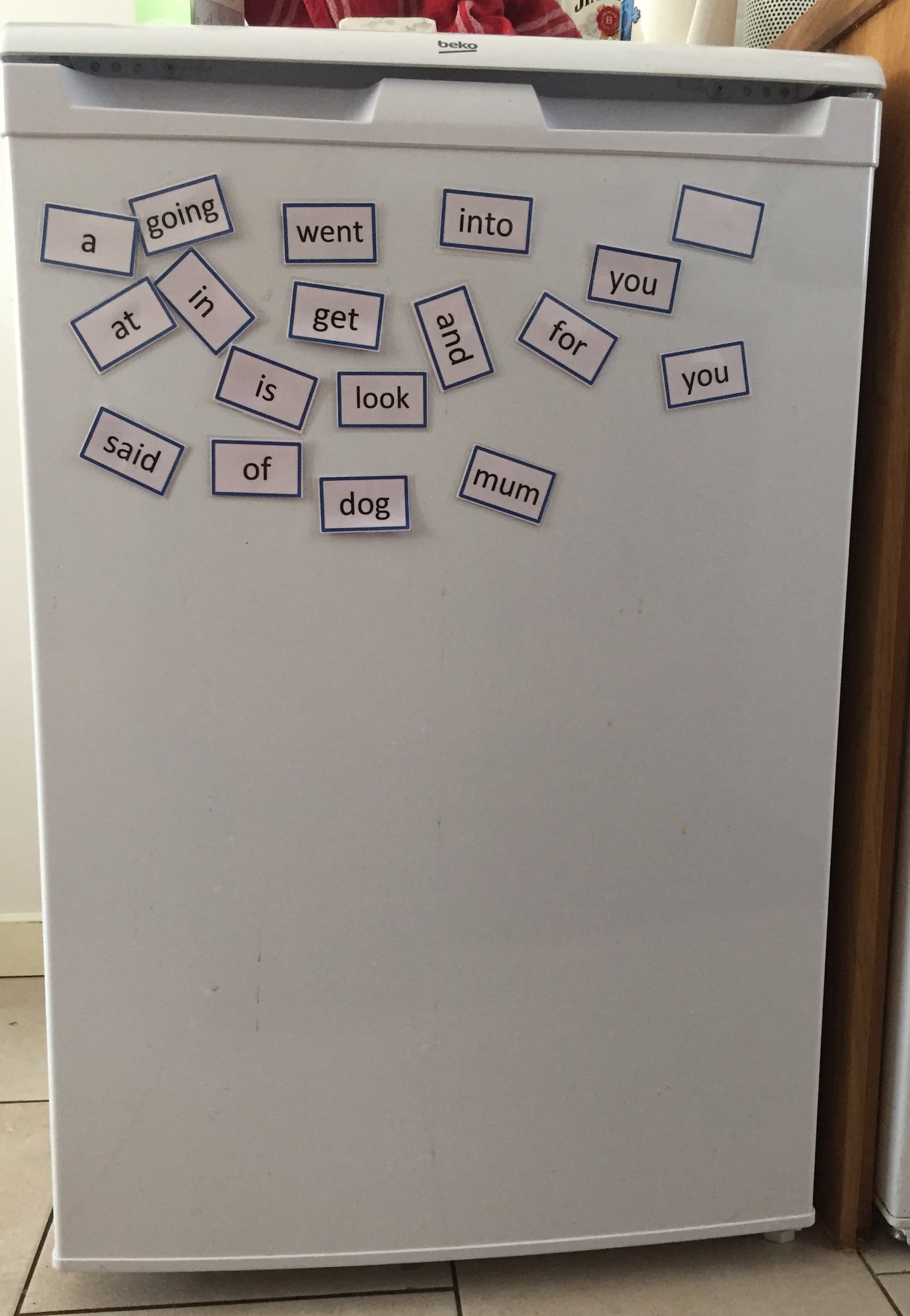 Fridge Words, Tricky Words, Words, Sight Words, Literacy