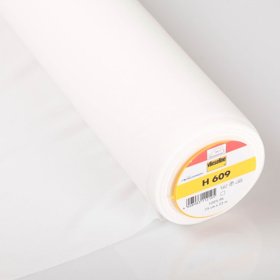 Vilene Iron-On Interfacing White H640-0.5M