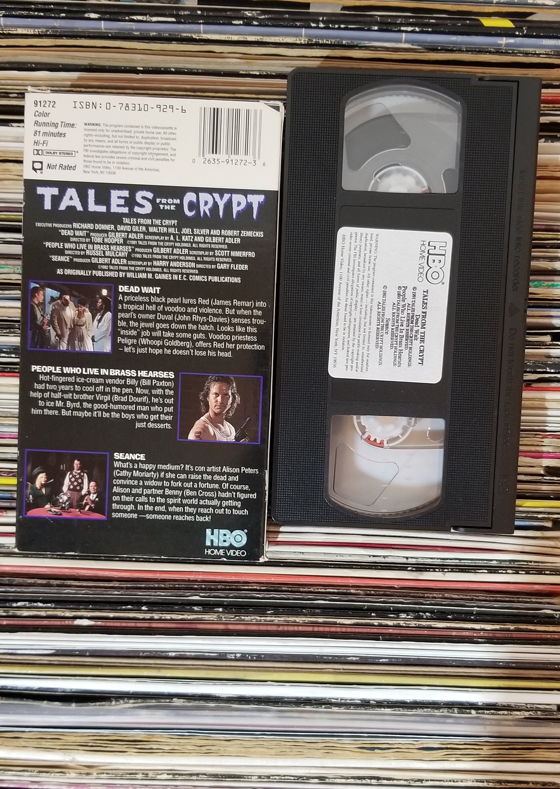 VG Tales From The Crypt 3Episode VHS Tape Etsy