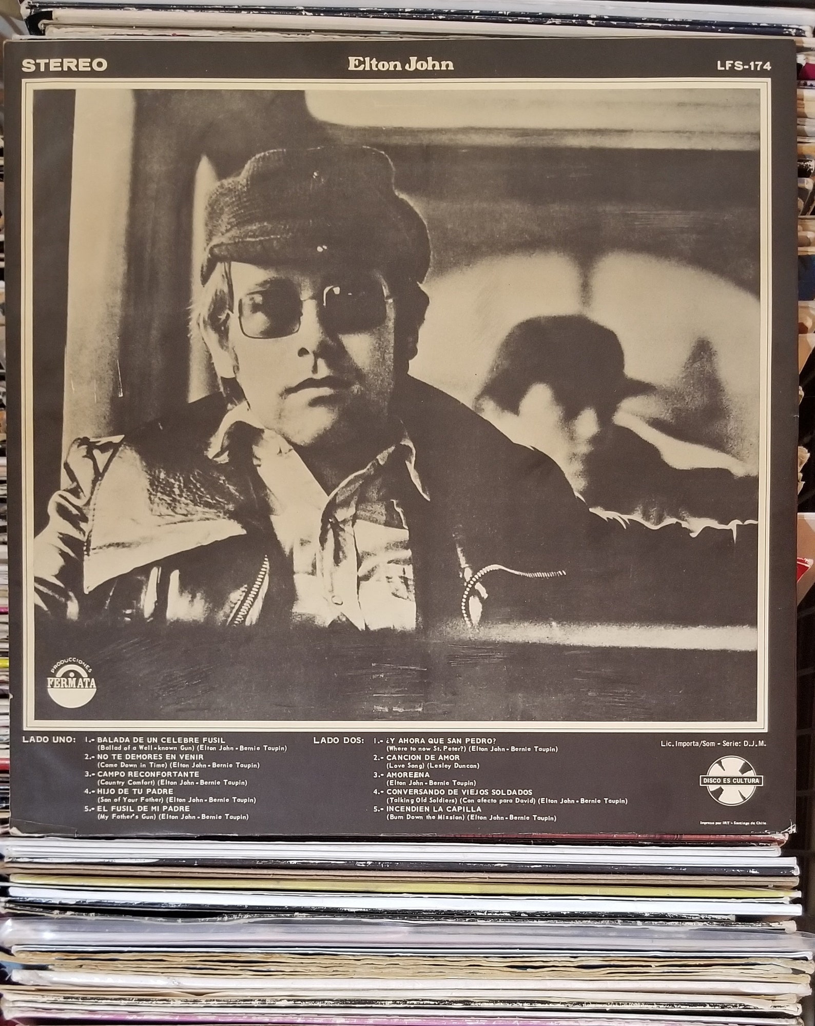 VG Elton John 'Tumbleweed Connection' Vinyl LP Import Etsy